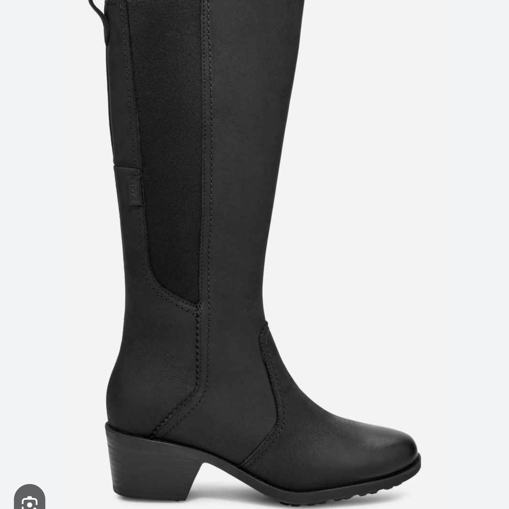NWOT Teva Anaya Size 9 Black Heeled Boots